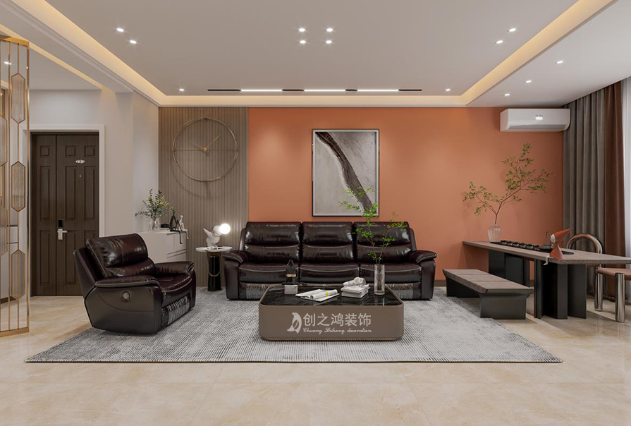 格調(diào)平園130㎡現(xiàn)代簡約風格裝修效果圖！