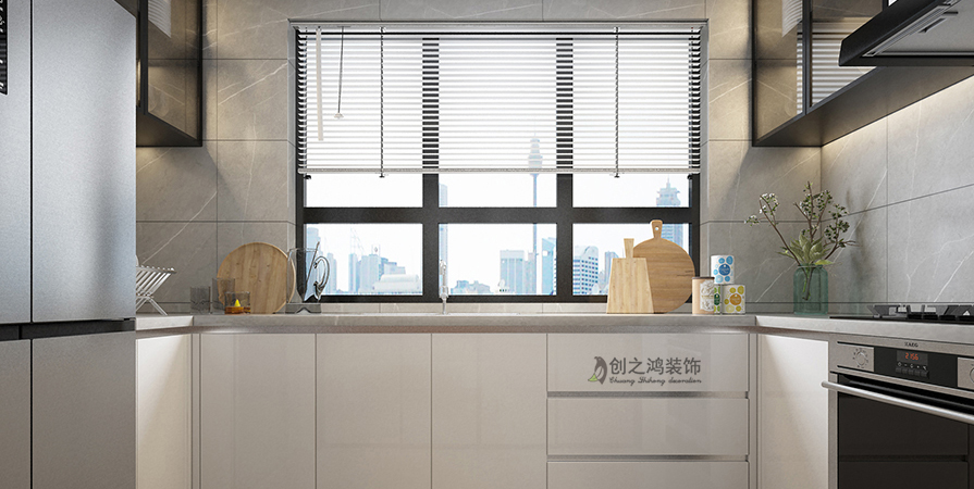 融創(chuàng)御園155㎡現(xiàn)代極簡(jiǎn)裝修實(shí)景圖！