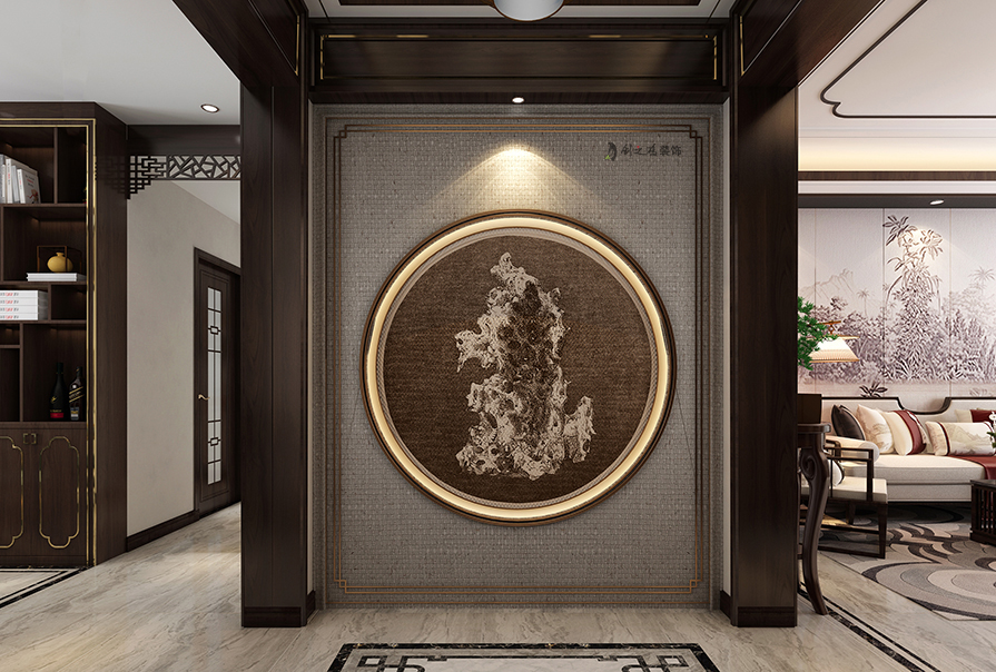 創(chuàng)之鴻裝飾玄關裝修實景圖
