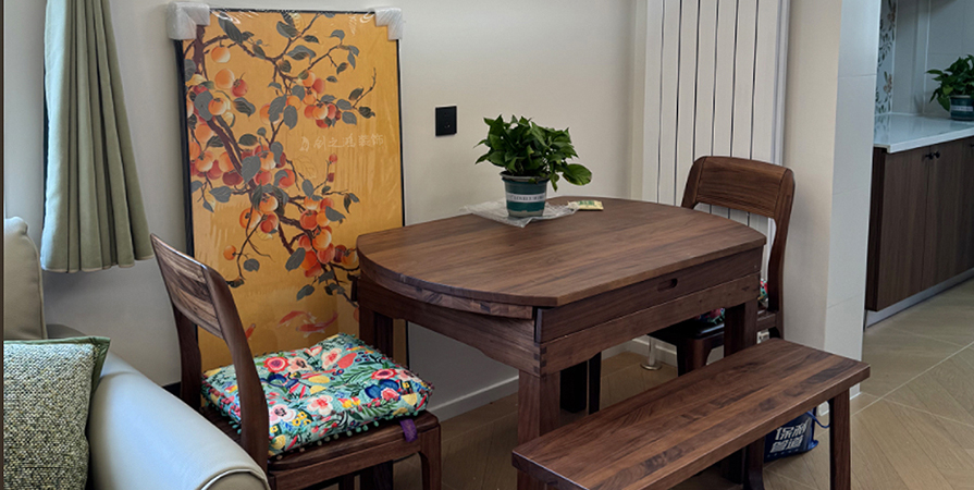 風屏公寓86㎡中古風格兩居室原創(chuàng)案例