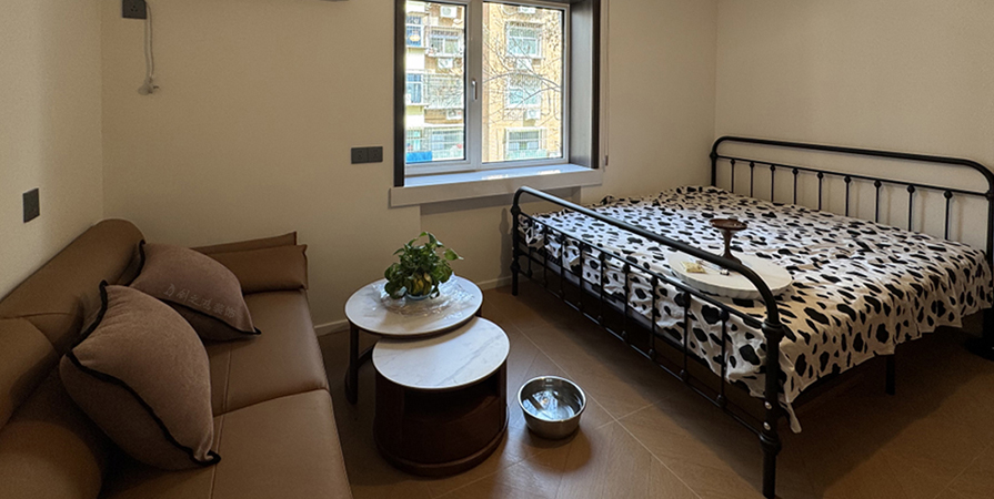 風屏公寓86㎡中古風格兩居室原創(chuàng)案例